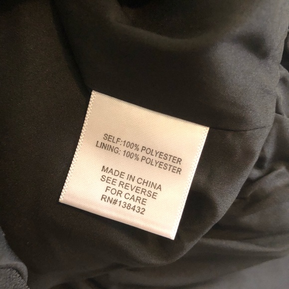 ModCloth NWOT black button front blazer peacoat - Picture 8 of 8